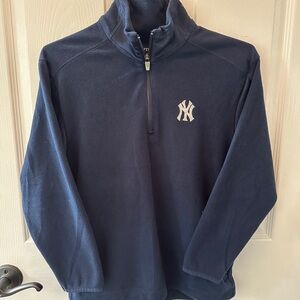 Kid’s Yankees Navy 1/4 Zip Fleece